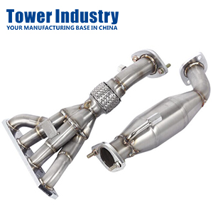 with flexible pipe