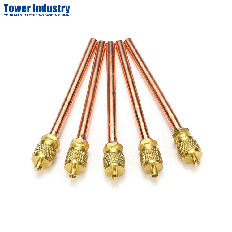 Copper and Brass Service Access Valves