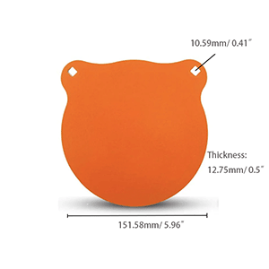 AR500 Steel Gong Targets